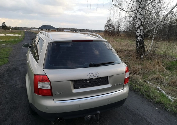 Audi A4 cena 11900 przebieg: 287000, rok produkcji 2003 z Ryki małe 781